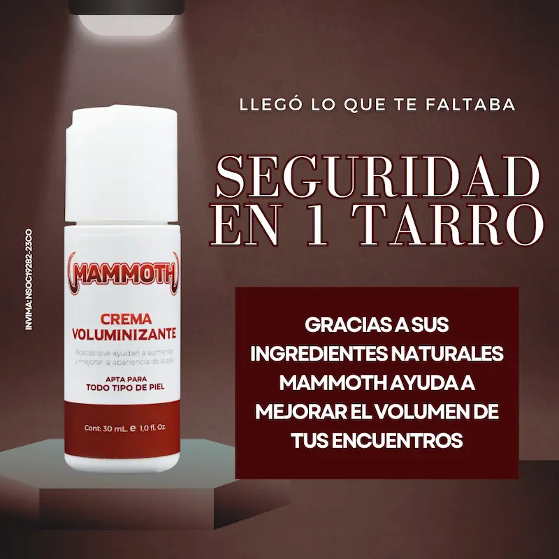 Mammoth (Crema Voluminizante) miniatura 3