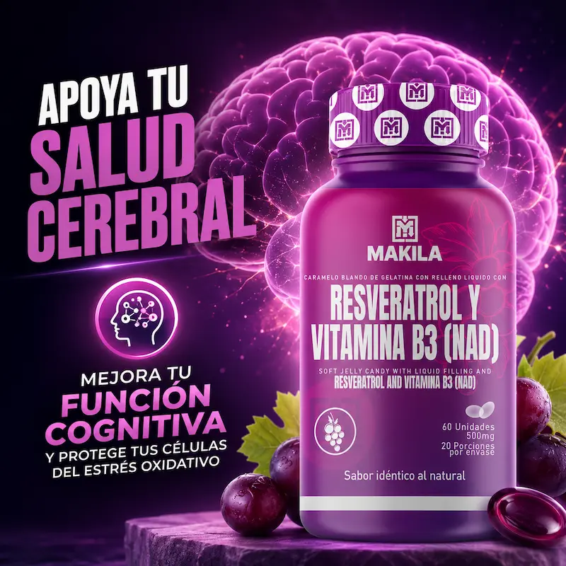 Resveratrol y Vitamina B3 (NAD) miniatura 2