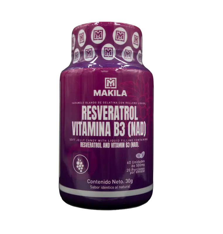 Resveratrol y Vitamina B3 (NAD)